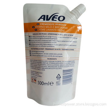 Spout Pouches for Packing Liquid, Made of PET/PA/PE, Customized Sizes and Designs are Welcome
